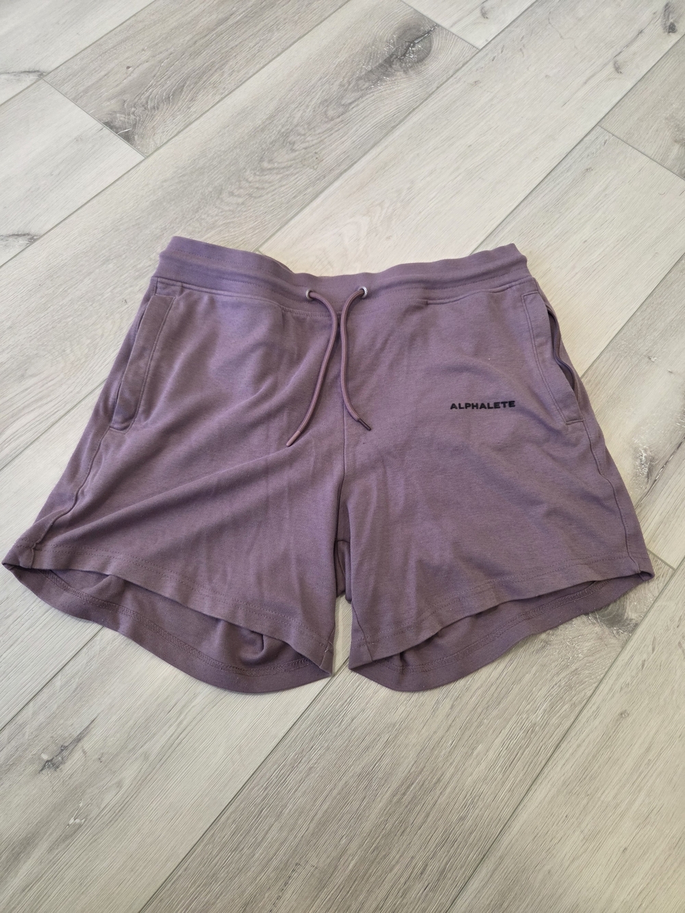 Alphalete Women's Purple Athletic Lounge Shorts